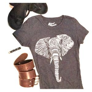 Super soft Tribal elephant T-shirt